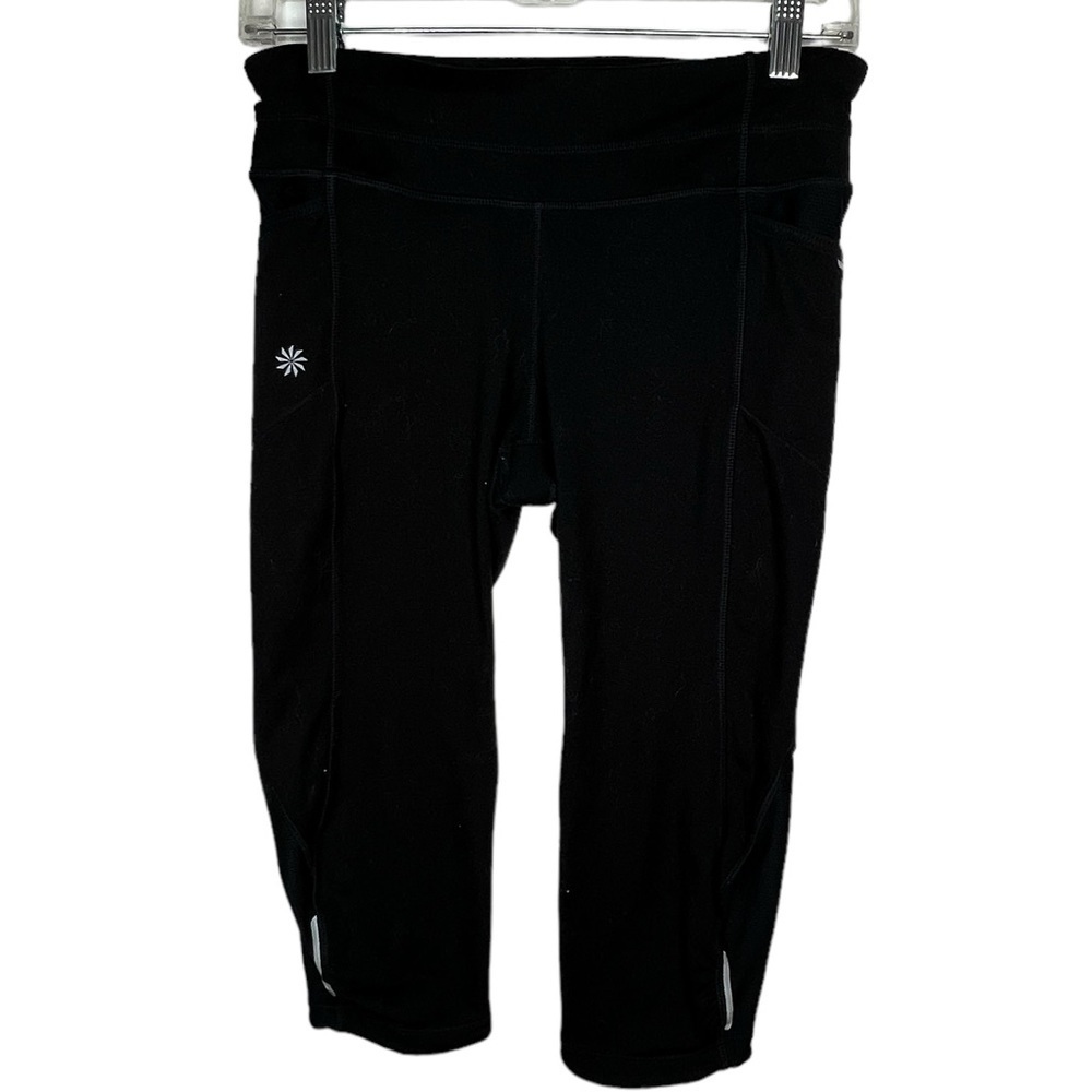 Athleta Black Capri Athletic‎ Pants